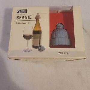 2 Pack Beanie Bottle Stopper